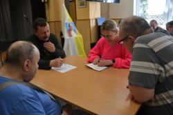 Spotkanie, jakie odbyło się w naszym Domu z okazji Dwudziestej Pierwszej Rocznicy Śmierci Jana Pawła II.