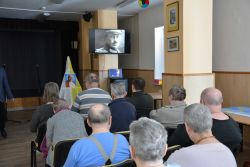 Spotkanie, jakie odbyło się w naszym Domu z okazji Dwudziestej Pierwszej Rocznicy Śmierci Jana Pawła II.