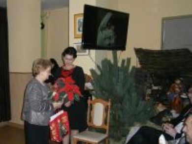 Życzenia od P. Prezes Fundacji "Bądźmy Razem" - Teresy Skrzyneckiej.