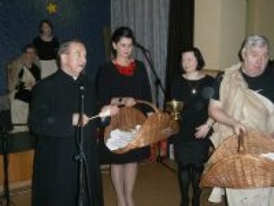 Poświęcenie opłatków.