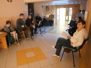 Wspólne kolędowanie.