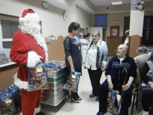 Podarki od Świętego Mikołaja.