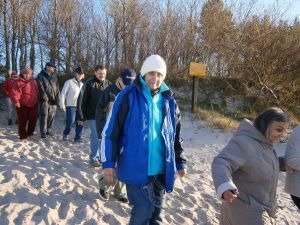 Spacer na plażę.