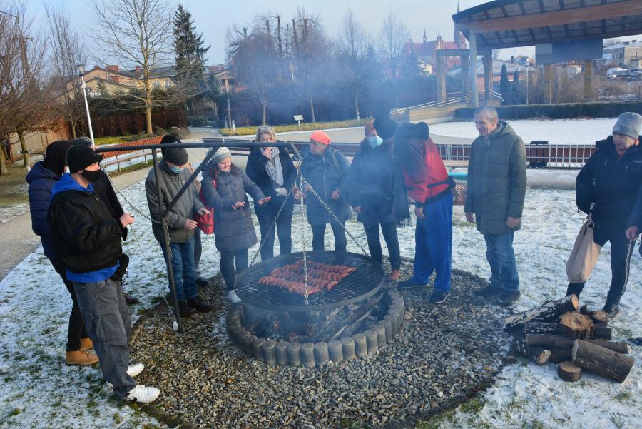 Ognisko w Ogrodzie Terapeutycznym – 10.01.2022