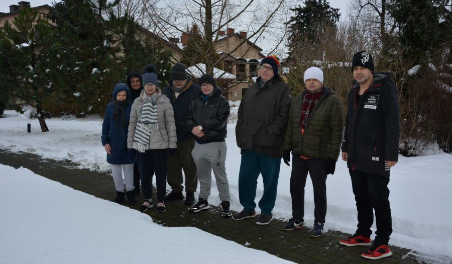 Zimowa aura też sprzyja spacerom